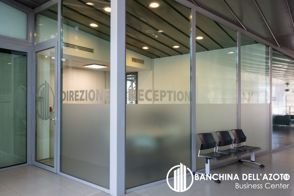 Foto dell'area ricezione e attesa clienti